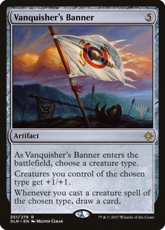 Vanquisher's Banner [Ixalan Promos] | The Time Vault CA