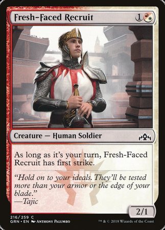 Fresh-Faced Recruit [Guilds of Ravnica] | The Time Vault CA