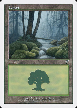 Forest (328) [Seventh Edition] | The Time Vault CA