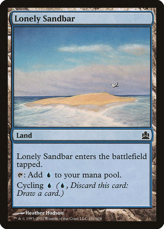 Lonely Sandbar [Commander 2011] | The Time Vault CA