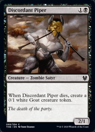 Discordant Piper [Theros Beyond Death] | The Time Vault CA