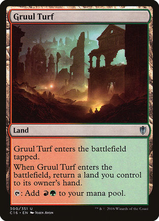 Gruul Turf [Commander 2016] | The Time Vault CA