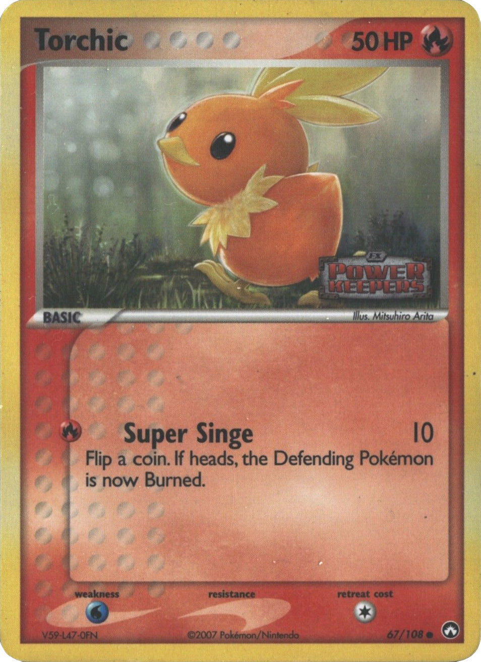 Torchic (67/108) (Stamped) [EX: Power Keepers] | The Time Vault CA