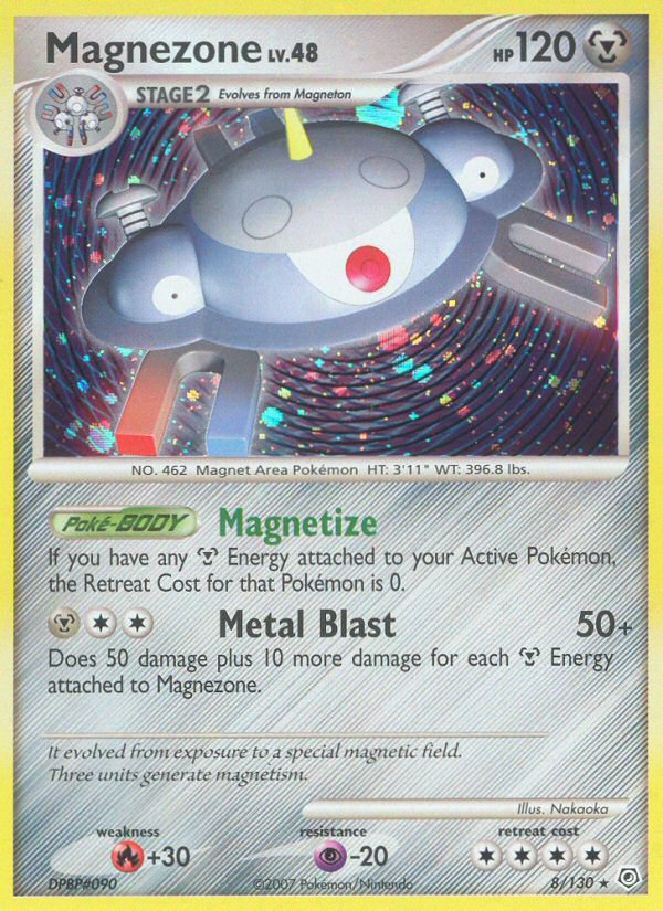 Magnezone (8/130) [Diamond & Pearl: Base Set] | The Time Vault CA