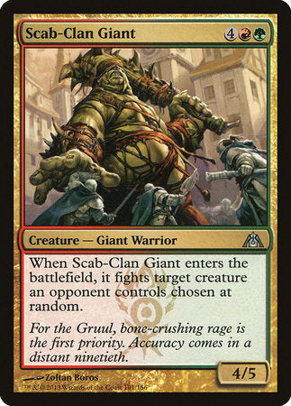 Scab-Clan Giant [Dragon's Maze] | The Time Vault CA