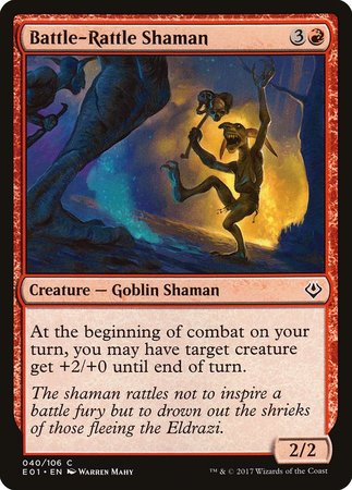 Battle-Rattle Shaman [Archenemy: Nicol Bolas] | The Time Vault CA