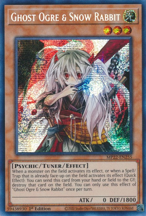 Ghost Ogre & Snow Rabbit [MP22-EN255] Prismatic Secret Rare | The Time Vault CA