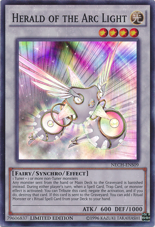 Herald of the Arc Light (SE) [NECH-ENS09] Super Rare | The Time Vault CA