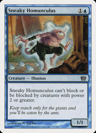 Sneaky Homunculus [Eighth Edition] | The Time Vault CA