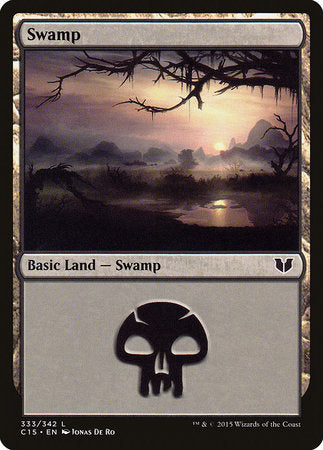Swamp (333) [Commander 2015] | The Time Vault CA
