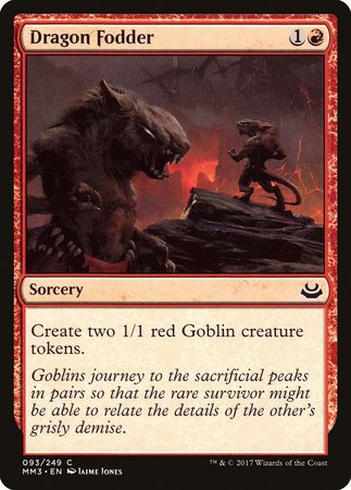 Dragon Fodder [Modern Masters 2017] | The Time Vault CA