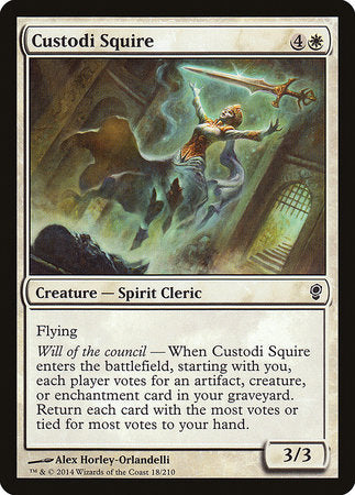 Custodi Squire [Conspiracy] | The Time Vault CA
