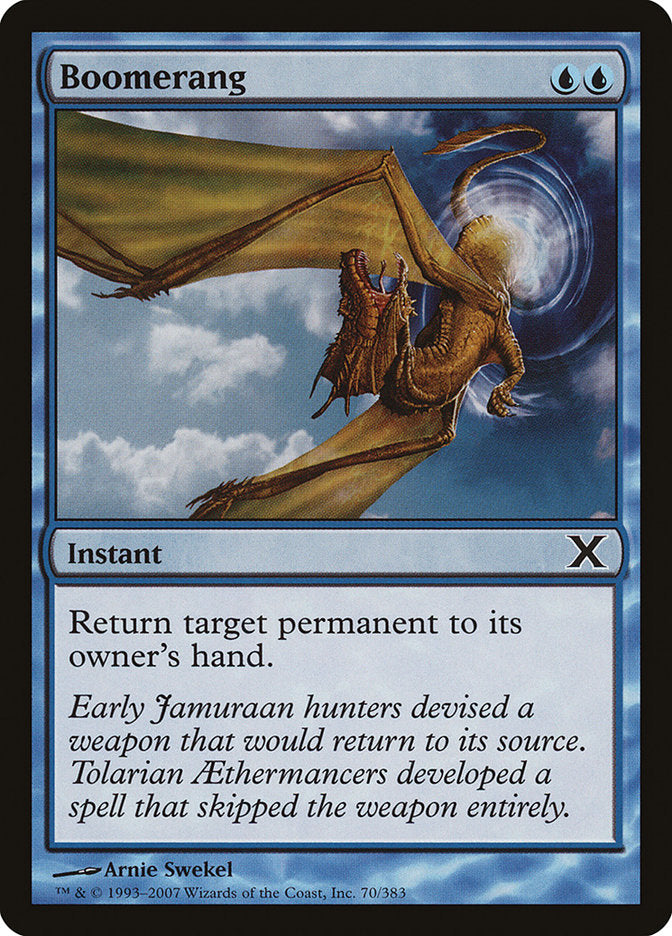 Boomerang [Tenth Edition] | The Time Vault CA