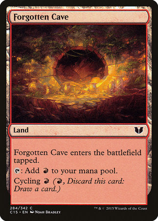 Forgotten Cave [Commander 2015] | The Time Vault CA