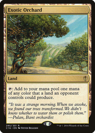 Exotic Orchard [Commander 2016] | The Time Vault CA