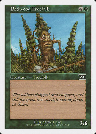 Redwood Treefolk [Classic Sixth Edition] | The Time Vault CA