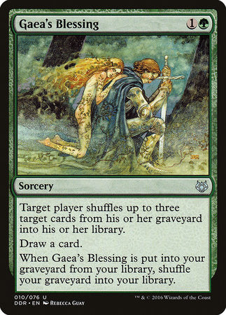 Gaea's Blessing [Duel Decks: Nissa vs. Ob Nixilis] | The Time Vault CA