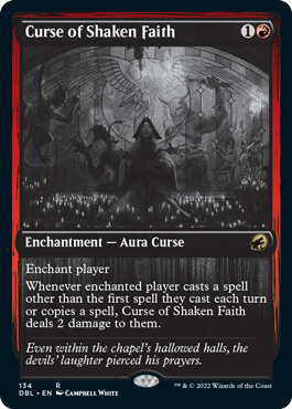 Curse of Shaken Faith [Innistrad: Double Feature] | The Time Vault CA