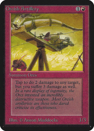 Orcish Artillery [Limited Edition Alpha] | The Time Vault CA