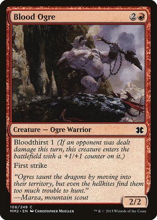 Blood Ogre [Modern Masters 2015] | The Time Vault CA