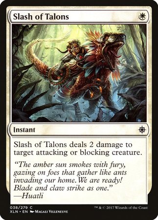 Slash of Talons [Ixalan] | The Time Vault CA