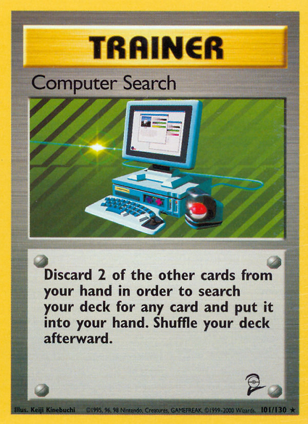 Computer Search (101/130) [Base Set 2] | The Time Vault CA