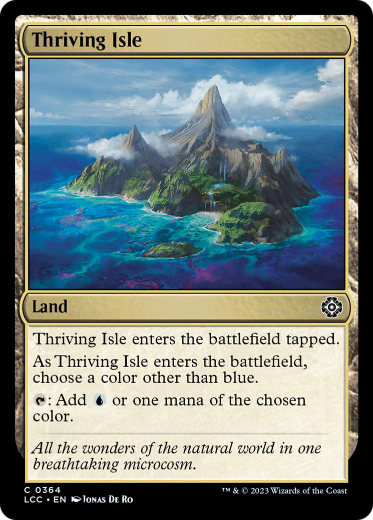 Thriving Isle [The Lost Caverns of Ixalan Commander] | The Time Vault CA