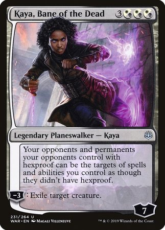 Kaya, Bane of the Dead [War of the Spark] | The Time Vault CA