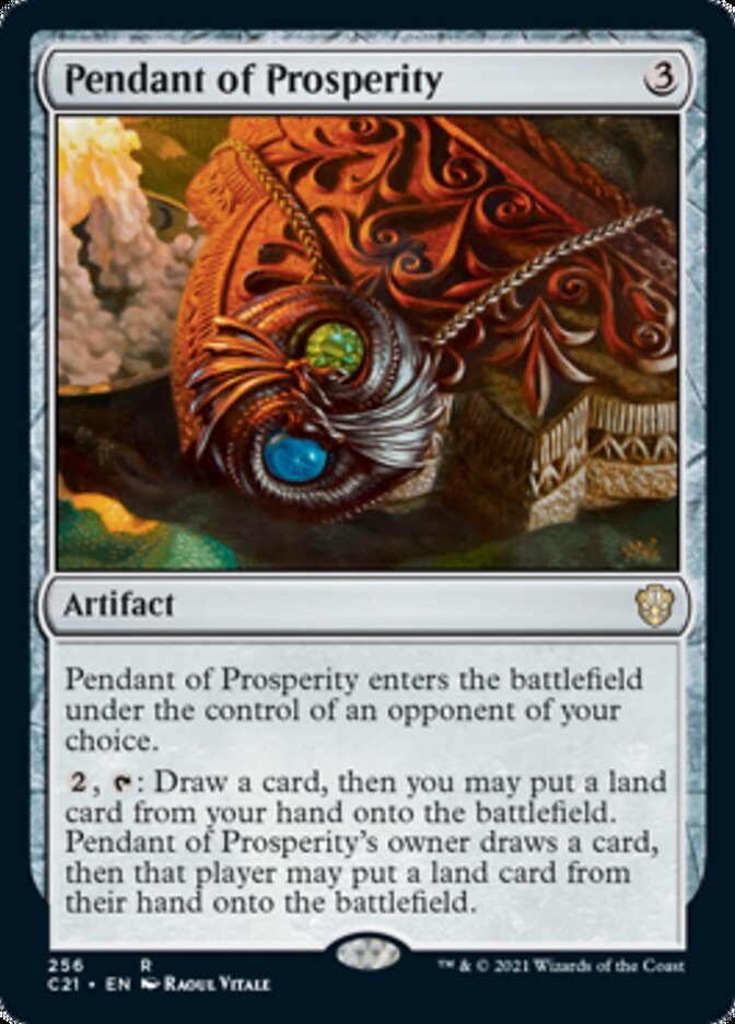 Pendant of Prosperity [Commander 2021] | The Time Vault CA