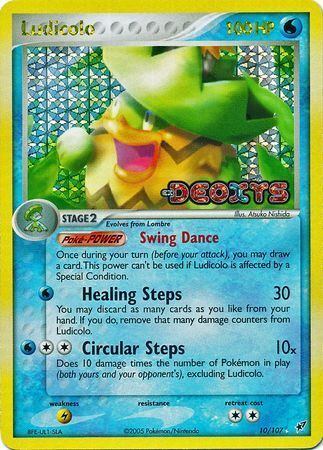 Ludicolo (10/107) (Stamped) [EX: Deoxys] | The Time Vault CA