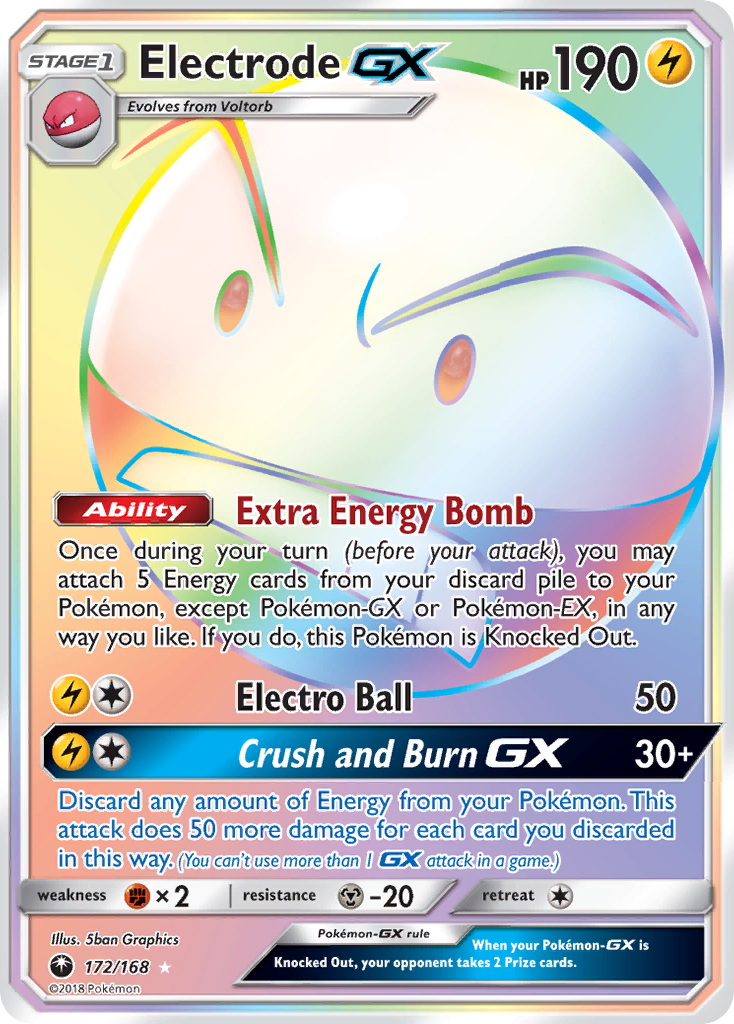 Electrode GX (172/168) [Sun & Moon: Celestial Storm] | The Time Vault CA