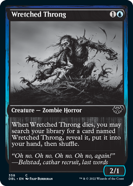 Wretched Throng [Innistrad: Double Feature] | The Time Vault CA