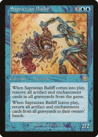 Saprazzan Bailiff [Mercadian Masques] | The Time Vault CA