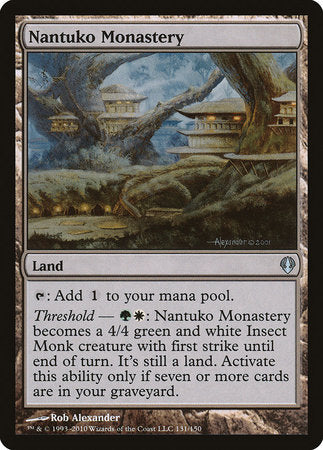 Nantuko Monastery [Archenemy] | The Time Vault CA