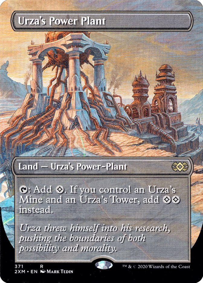 Urza's Power Plant (Borderless) [Double Masters] | The Time Vault CA