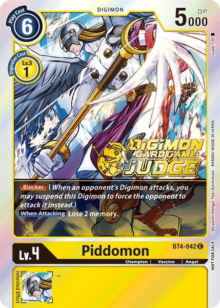 Piddomon [BT4-042] (Judge Pack 1) [Great Legend Promos] | The Time Vault CA