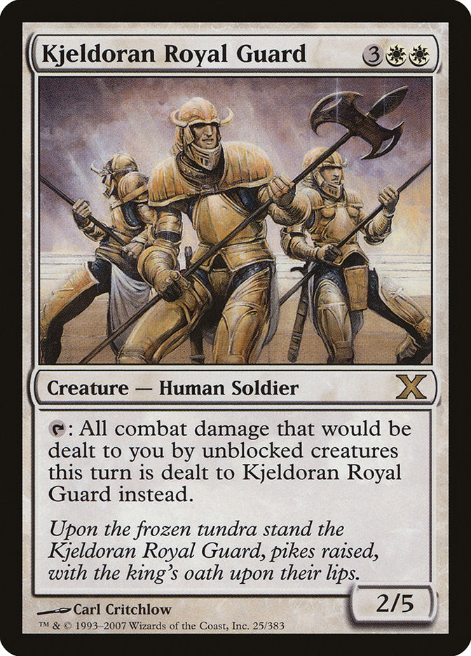 Kjeldoran Royal Guard [Tenth Edition] | The Time Vault CA