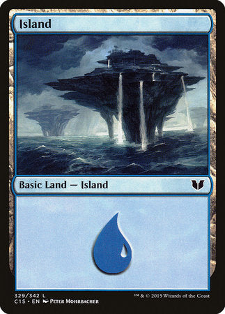 Island (329) [Commander 2015] | The Time Vault CA