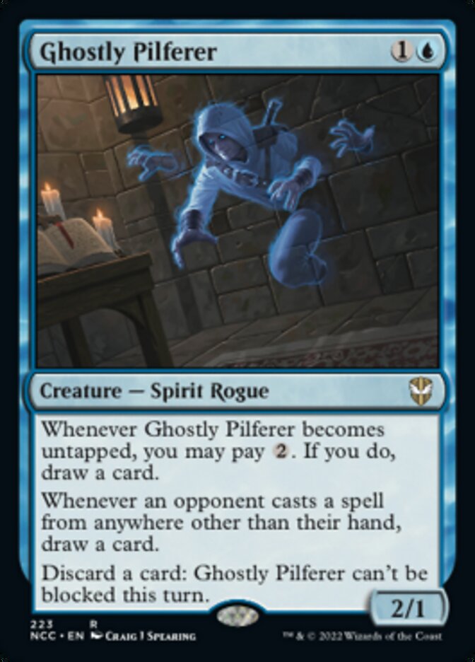 Ghostly Pilferer [Streets of New Capenna Commander] | The Time Vault CA