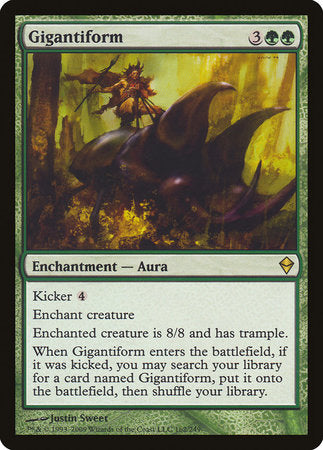 Gigantiform [Zendikar] | The Time Vault CA