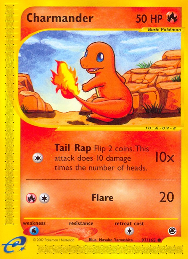 Charmander (97/165) [Expedition: Base Set] | The Time Vault CA