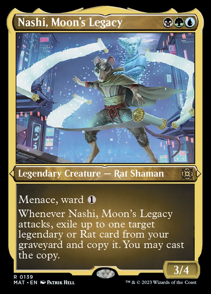 Nashi, Moon's Legacy (Foil Etched) [March of the Machine: The Aftermath] | The Time Vault CA