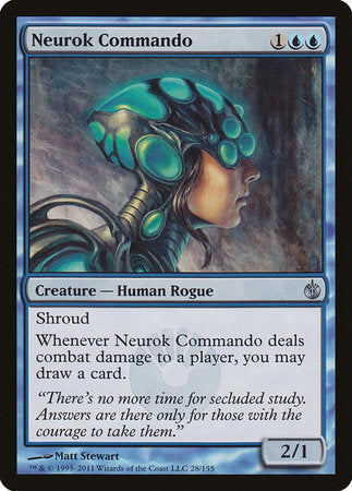 Neurok Commando [Mirrodin Besieged] | The Time Vault CA