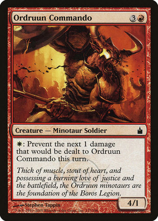 Ordruun Commando [Ravnica: City of Guilds] | The Time Vault CA