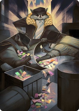 Masked Bandits Art Card [Streets of New Capenna Art Series] | The Time Vault CA