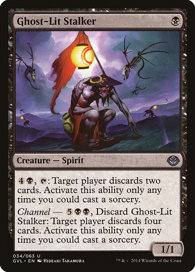 Ghost-Lit Stalker (Garruk vs. Liliana) [Duel Decks Anthology] | The Time Vault CA