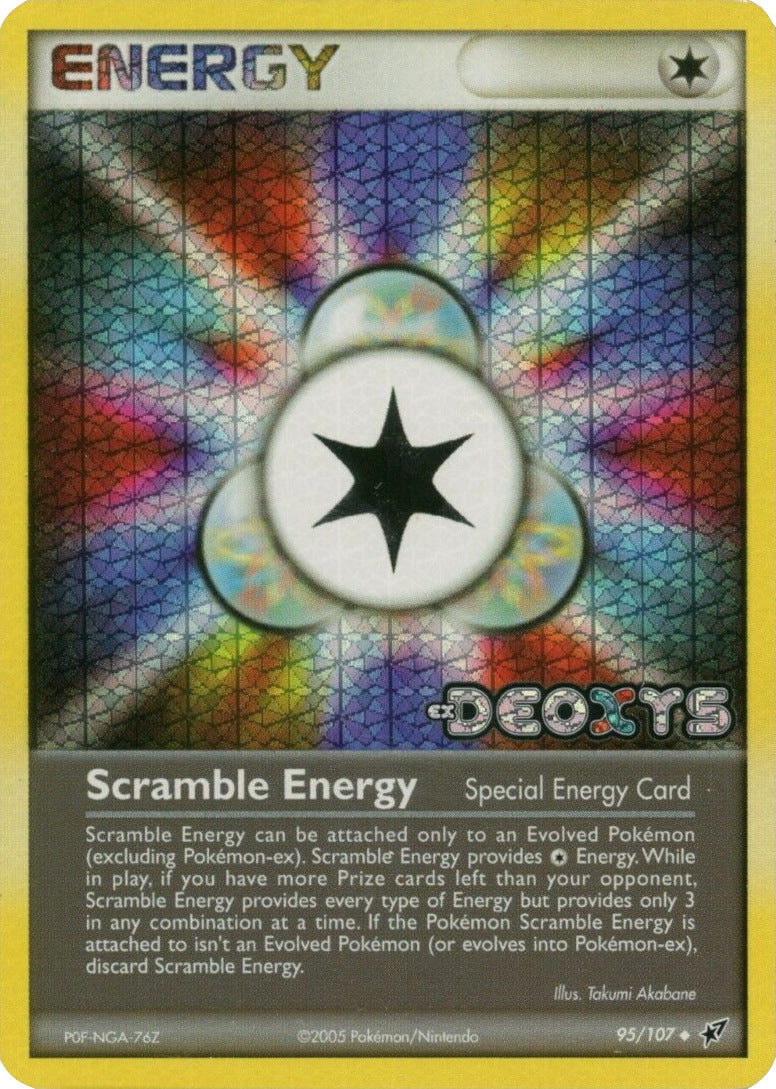 Scramble Energy (95/107) (Stamped) [EX: Deoxys] | The Time Vault CA