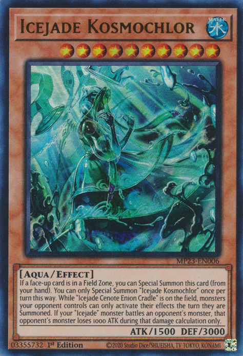 Icejade Kosmochlor [MP23-EN006] Ultra Rare | The Time Vault CA