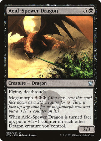 Acid-Spewer Dragon [Dragons of Tarkir] | The Time Vault CA