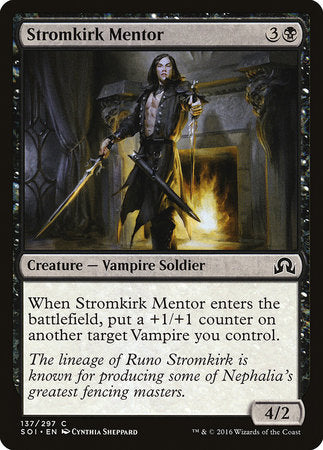 Stromkirk Mentor [Shadows over Innistrad] | The Time Vault CA